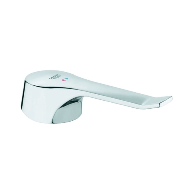 Grohe Hebel, für Euröco Special Wandbatterie, Länge 120 mm, Farbe silberfarben Bild 1