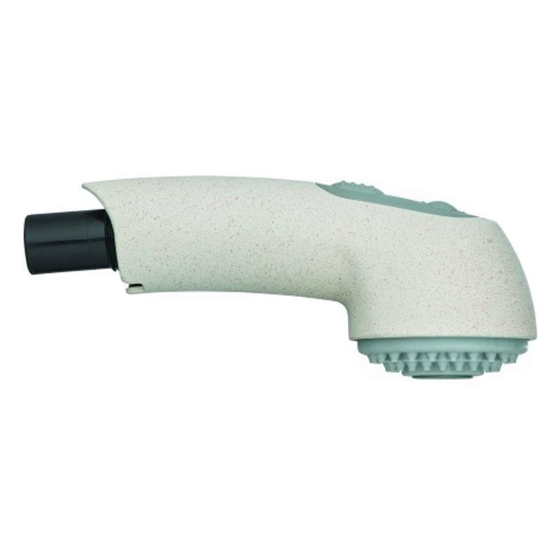 Grohe Spülbrause mit Mousseur / Brausestrahl für Zedra / Europlus, Länge 154 mm, granicreme Bild 1