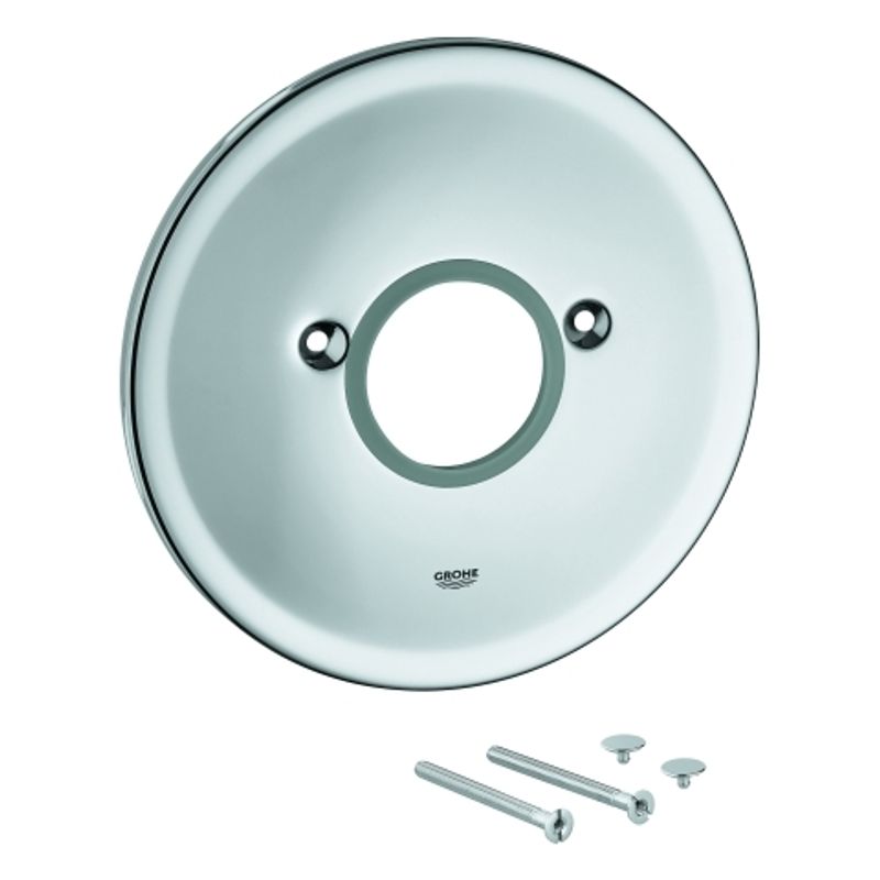 Grohe Rosette, Farbe silberfarben Bild 1