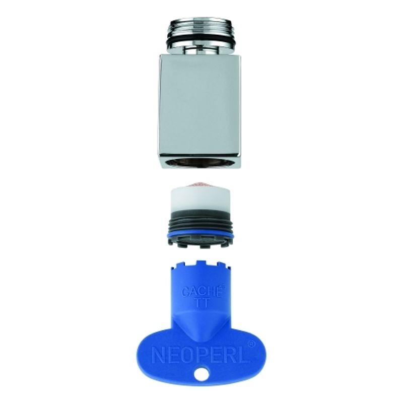 Grohe Kugelgelenk-Mousseur, mit Aussengewinde, M16.5 x 1, 5.0 l/min, Farbe silberfarben Bild 1