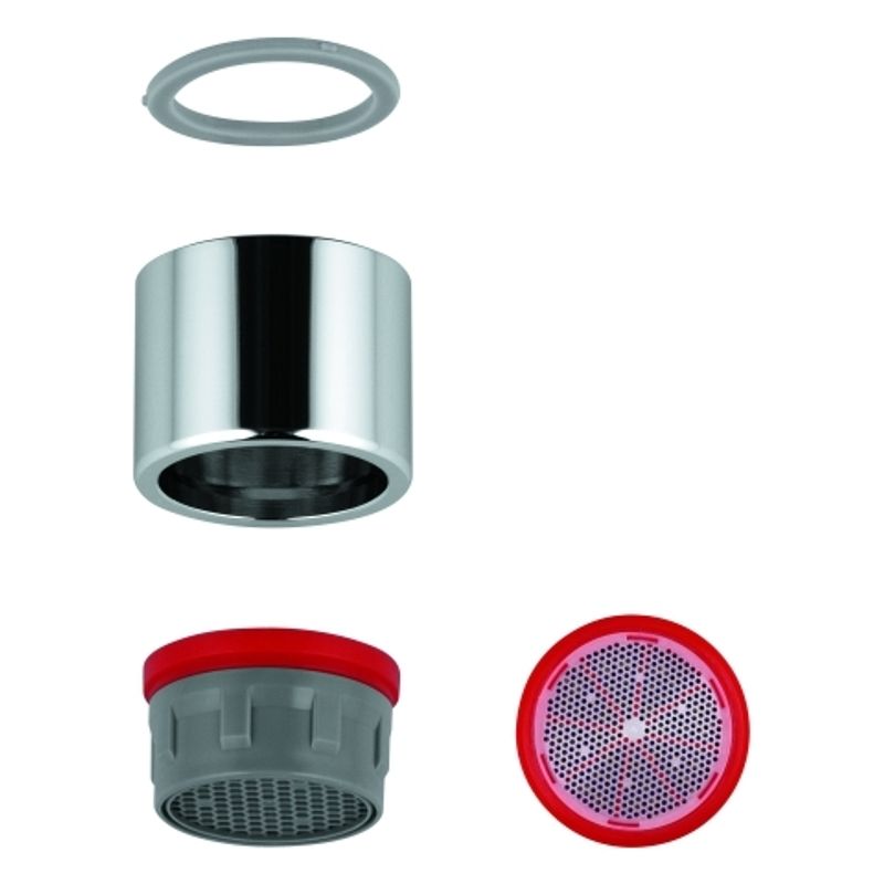 Grohe Mousseur, mit Innengewinde, M22 x 1, Minta Mono, Dual Strahlregler Grohe Blue, Farbe silberfarben Bild 1