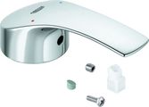 Grohe Hebel für Wanne, Brause und Spültisch, Metall, Eurosmart, f.35 mm Kartusche, Farbe silberfarben Bild 1