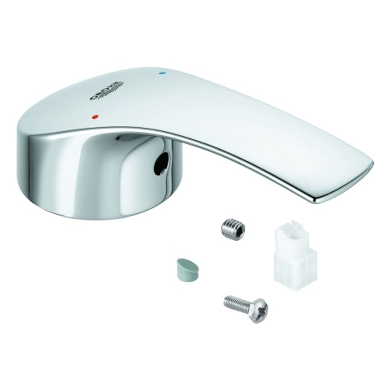 Grohe Hebel für Wanne, Brause u.Spültisch, Metall, Eurosmart, f.35 mm Kartusche, Farbe silberfarben Bild 1