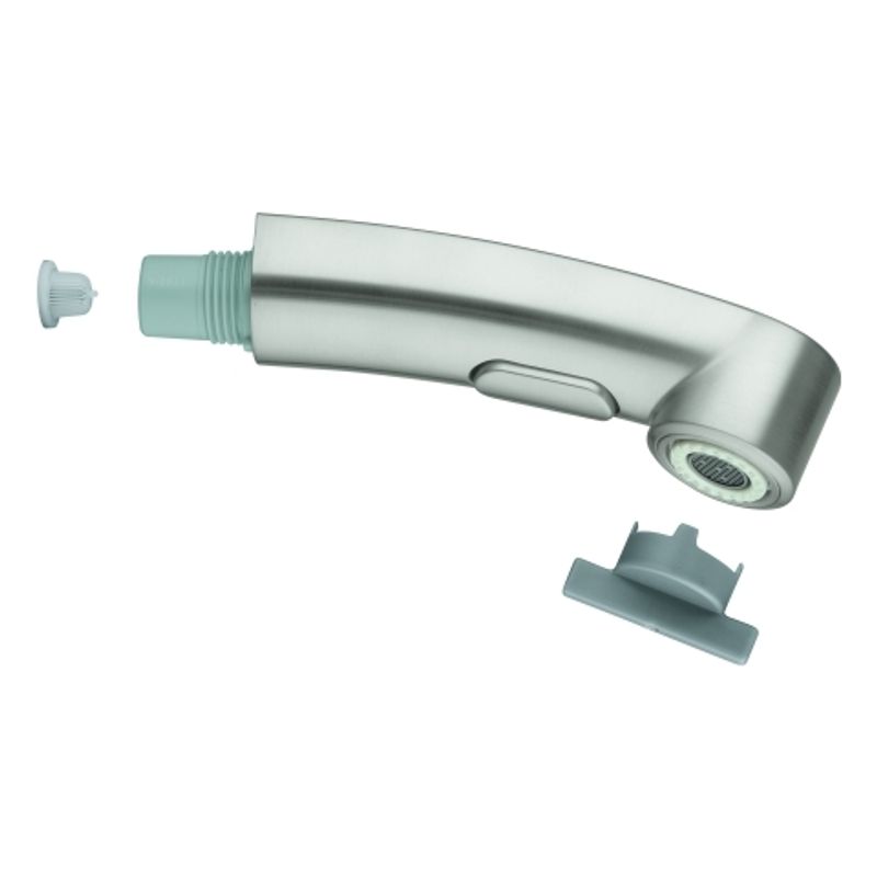 Grohe Spülbrause, Laminar-/Brausestrahl, autom.Rückstell.a.Laminarstr, Farbe silberfarben Bild 1