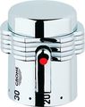 Grohe Temperaturwaehlgriff für Thermostat Batterie Clova, chrom, Farbe silberfarben Bild 1