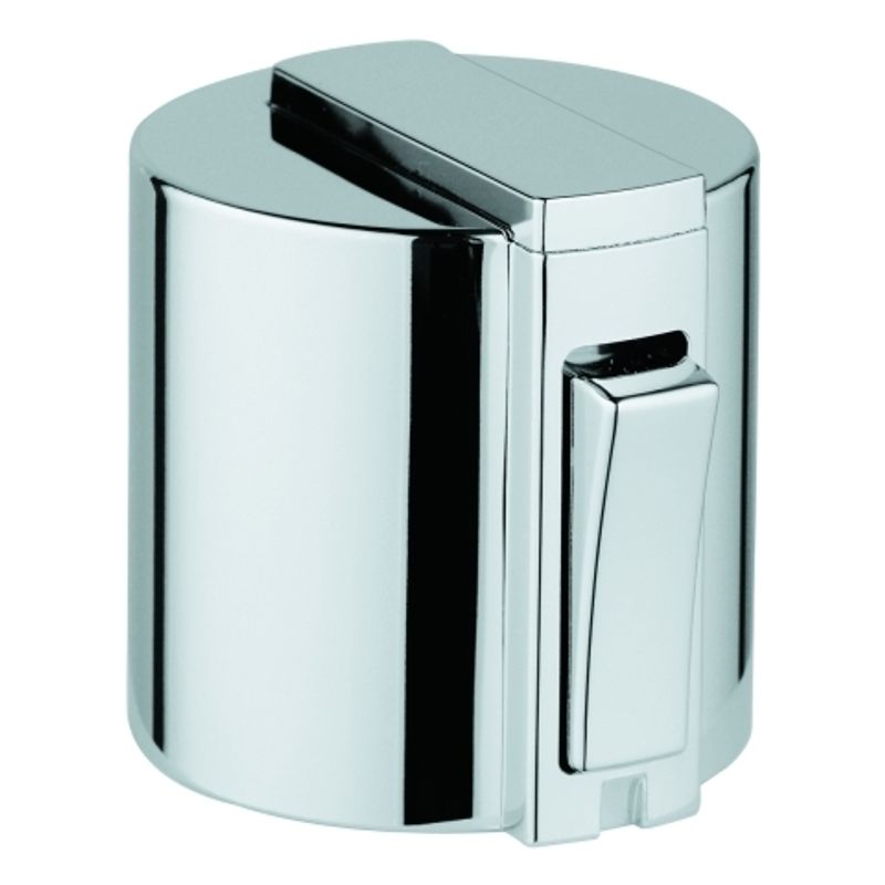 Grohe Temperaturwaehlgriff für Thermostat- Brausebatterie, Grohtherm 2000, Farbe silberfarben Bild 1