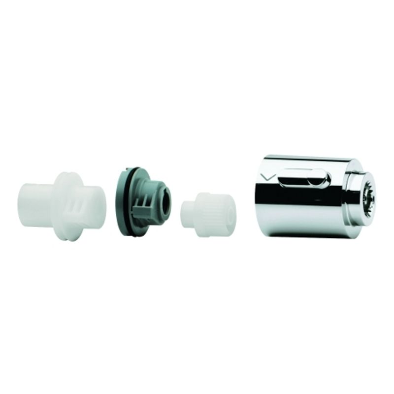 Grohe Absperrgriff f..Atrio Thermostat FMS Brausebatterie, Farbe silberfarben Bild 1