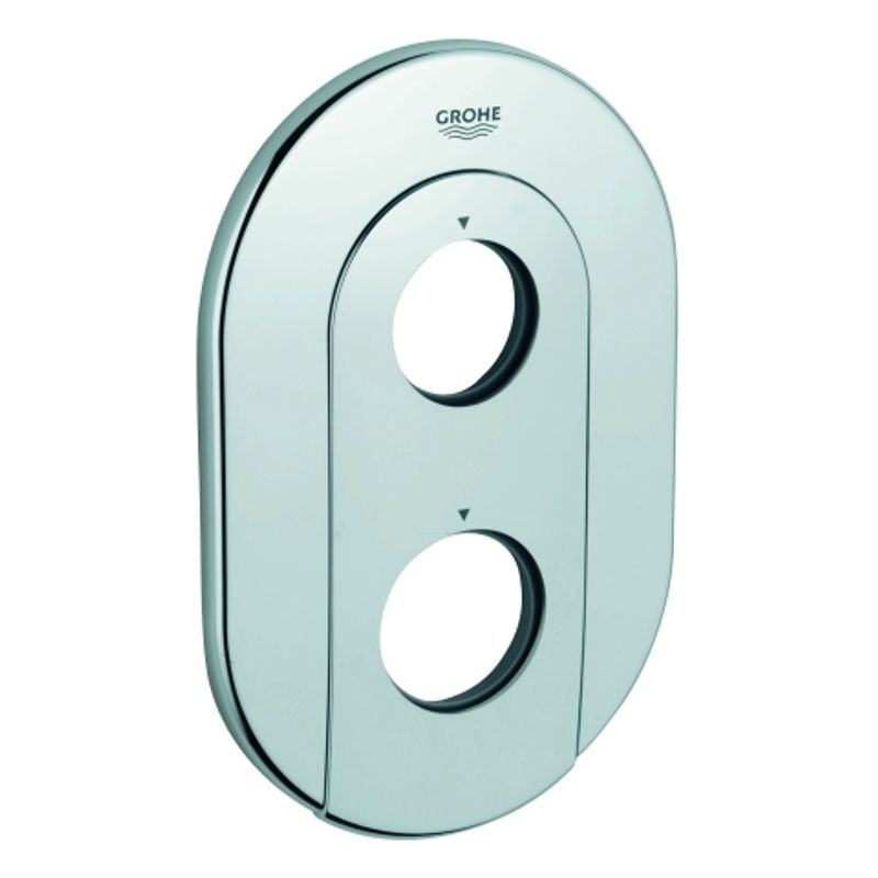 Grohe Rosette, Farbe silberfarben Bild 1
