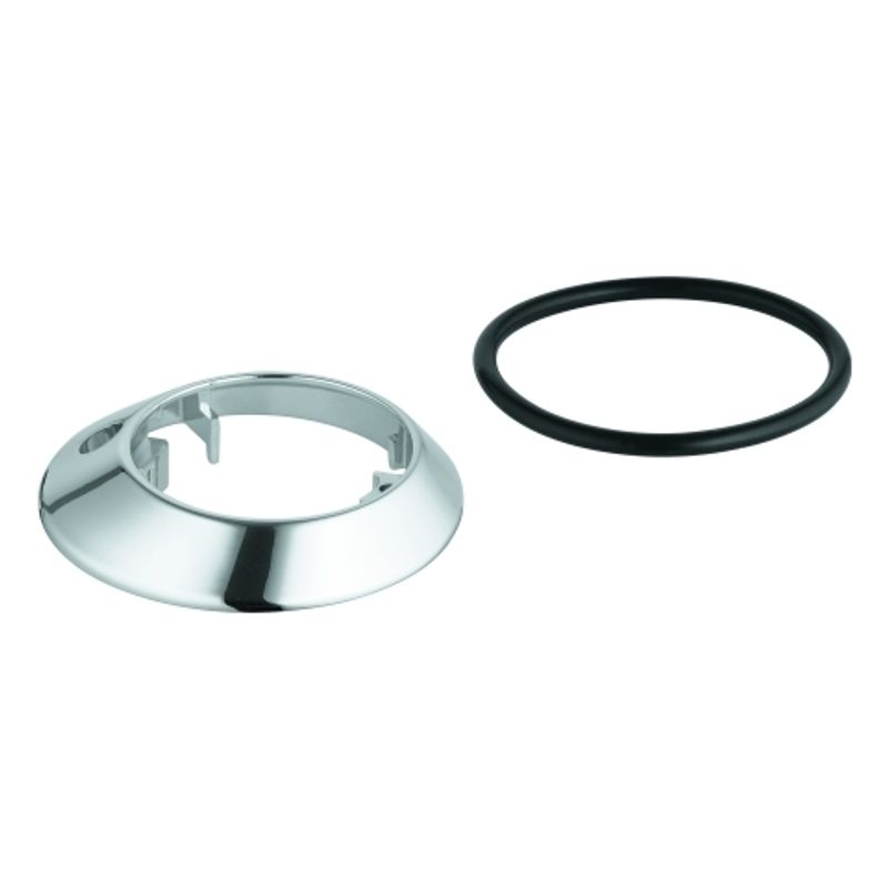 Grohe Rosette, Farbe silberfarben Bild 1