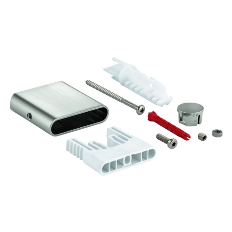 Grohe Brausestangenhalter, für Rainshower SmartActive Brausest, Metall, Farbe silberfarben Bild 1