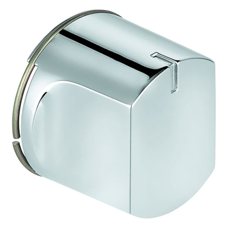 Grohe Umstellknopf rund, für Einhebel-Waschtischmischer-FMS, mit 3-Wege Umstellung, Farbe silberfarben Bild 1
