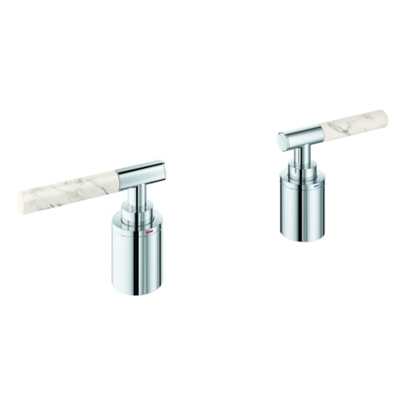 Grohe Hebelgriffe Atrio Private C. White Attica Caesarstone chrom, Farbe silberfarben Bild 1