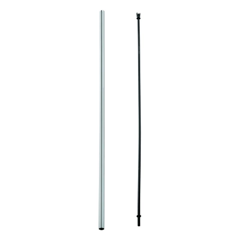 Grohe Ersatzrohr 150 mm laenger, für Duschsyst.als Originalrohr, Farbe silberfarben Bild 1