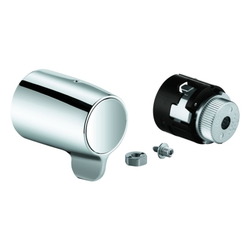 Grohe Temperaturwaehlgriff für Grohtherm Special-Thermostat, Farbe silberfarben Bild 1