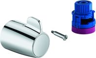 Grohe Absperrgriff für Grohtherm Special Wannenthermostat mit Aquadimmer, Farbe silberfarben Bild 1