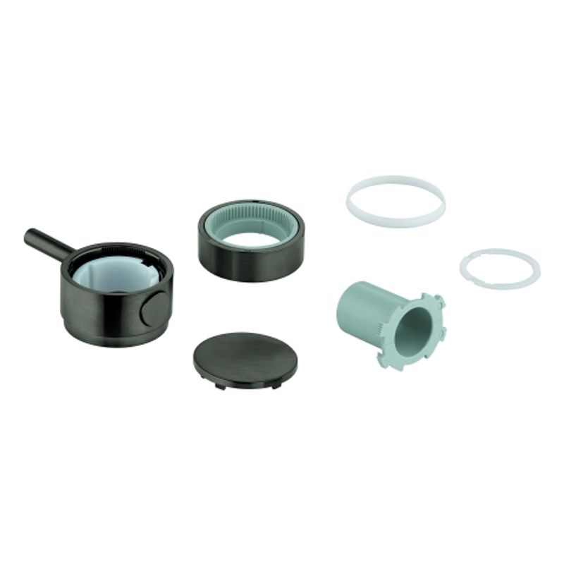 Grohe Temperaturwaehlgriff für Thermostat FMS, rund, Farbe grau Bild 1