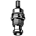 Grohe Oberteil 06170 3/8" kurze Spindel Bild 2