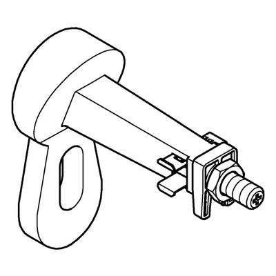 Grohe Wandwinkel 103999, für die Vorwand-Montage von Elementen 4 Stück Bild 2