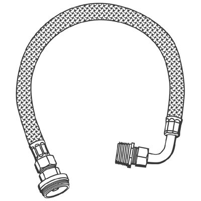 Grohe Mischwasser-Zirkulationsanschluss Grohtherm XL, Farbe silberfarben Bild 2