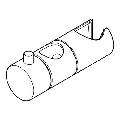 Grohe Gleitelement 12140, für Rainshower Duschsystem, Farbe silberfarben Bild 2
