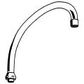 Grohe Rohrauslauf HU-Form 185 mm 3/4" 13070 Bild 3