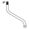 Grohe Bogenauslauf für Eurosmart Spültisch batterie, schwenkbar, Länge 240 mm, Farbe silberfarben Bild 2