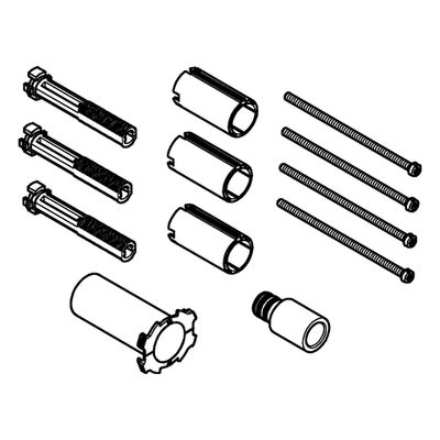 Grohe Verlängerungsset 25 mm, für Fertigset SmartControl, für Rapido SmartBox, Farbe silberfarben Bild 3