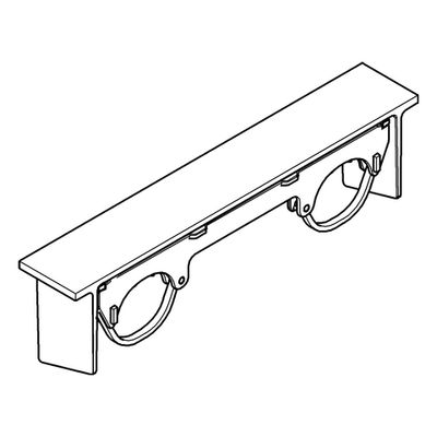 Grohe Duschablage EasyReach 18608_1 Metall passend zu Grohtherm 2000, 5 x 275 x 90 x 43 mm, Farbe chrom Bild 3