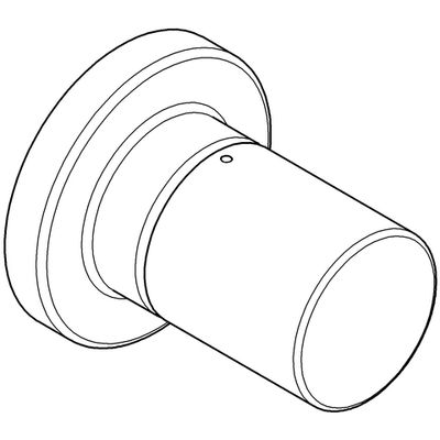 Grohe Unterputz-Ventil Oberbau Grohtherm 3000 Cosmopolitan EBT: 28 - 80 mm, 92 mm, Farbe chrom Bild 4