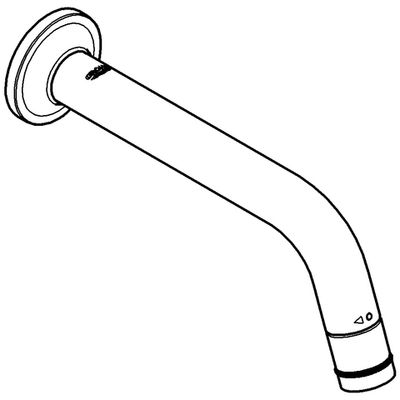 Grohe WT-Wandauslaufventil Universal Ausladung 185 mm, Farbe chrom Bild 4