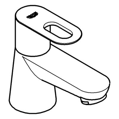 Grohe Standventil BauLoop Einlochmontage, Farbe silberfarben Bild 4