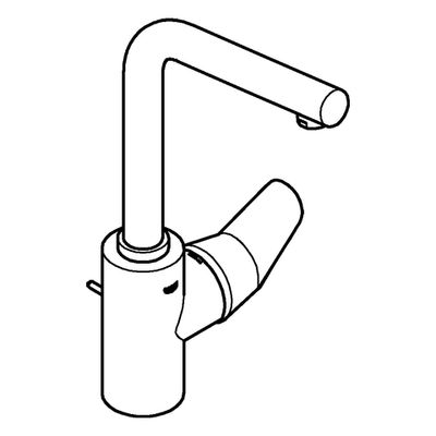 Grohe EH-Waschtischbatterie Eurodisc C 23054_3 L-Size, Farbe chrom Bild 4