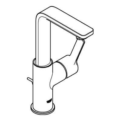 Grohe Einhand-Waschtischbatterie Lineare 23296_1 L-Size, Farbe supersteel Bild 4