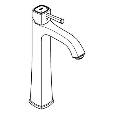 Grohe EH-Waschtischbatterie Grandera, für freist. Waschschüsseln, Farbe chrom Bild 4
