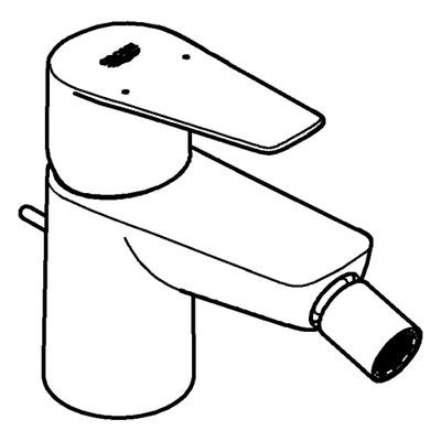 Grohe EH-Bidetbatterie Baüdge 23331_1 Einlochmontage, Farbe chrom Bild 4