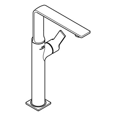 Grohe EH-Waschtischbatterie Allure 23403_1 XL-Size, Farbe chrom Bild 4