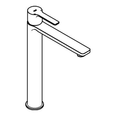 Grohe Einhand-Waschtischbatterie Lineare 23405_1 XL-Size, Farbe supersteel Bild 4