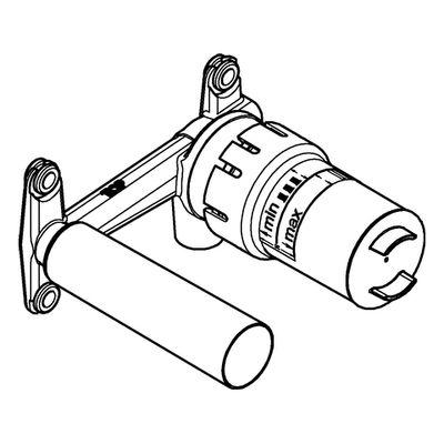 Grohe Einhand-UP-Einbaukörper, für Joystick 2-Loch-WT-Batterien Bild 4
