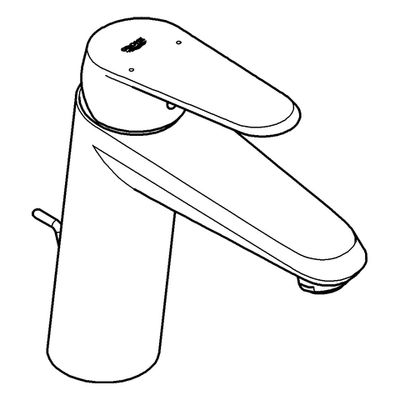 Grohe EH-Waschtischbatterie Eurodisc C 23448_2 mittelhohe Ausführung, Farbe chrom Bild 4