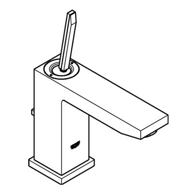 Grohe EH-Waschtischbatterie Eurocube Joy M-Size, Farbe chrom Bild 4