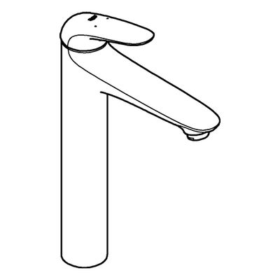 Grohe EH-WT-Batterie Eurostyle 23719_3 XL-Size gl. K. Hebel g. moon white / chrom, Farbe moon white Bild 4