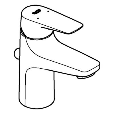 Grohe EH-Waschtischbatterie BauFlow S-Size, Farbe chrom Bild 4