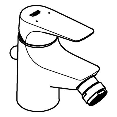 Grohe EH-Bidetbatterie BauFlow, 65 mm, Farbe chrom Bild 4