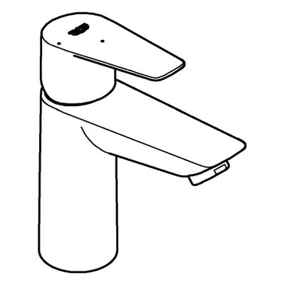 Grohe EH-Waschtischbatterie Baüdge 23759_1 M-Size Mittelstellung kalt, Farbe chrom Bild 4