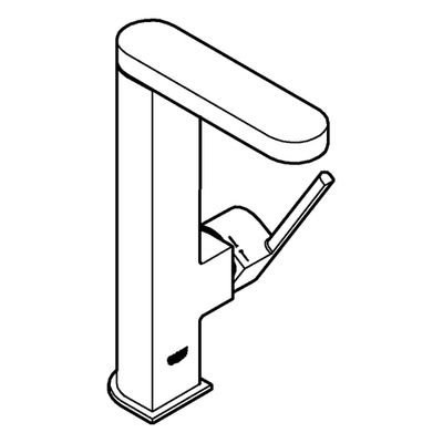 Grohe EH-WT-Batterie Plus 23873_3 L-Size Push-open Ablaufgrt, Farbe chrom Bild 4