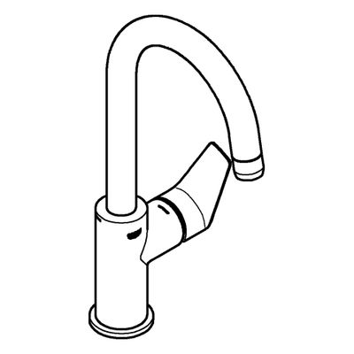Grohe EH-WT-Batterie Baüdge 23911_1 L-Size PushOpen Ablaufgarnitur, Farbe chrom Bild 4