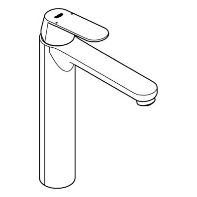 Grohe EH-Waschtischbatterie Eurosmart C XL-Size, Farbe chrom Bild 4