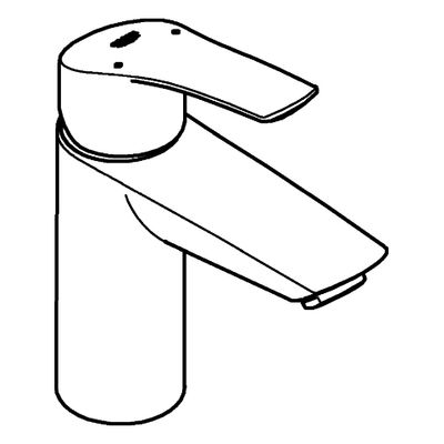 Grohe EH-WT-Batterie Eurosmart 23922_3 S-Size Push-open Ablaufgarnitur, Farbe chrom Bild 4