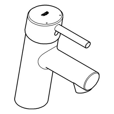 Grohe EH-WT-Batterie Concetto 23931_1 S-Size Push-open Ablaufgarnitur, Farbe chrom Bild 4