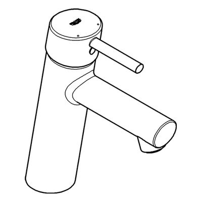 Grohe EH-WT-Batterie Concetto 23932_1 M-Size Push-open Ablaufgarnitur, Farbe chrom Bild 4